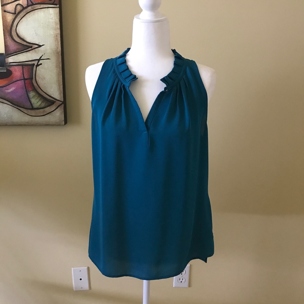 Laundry Teal Blouse